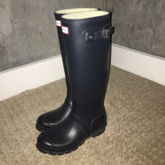 Hunter Original Tall Rain Boots - size 5 - Picture 4 of 6